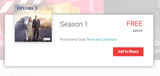 Divorce Season 1 Google Play HD Digital Code (10 Episodes)