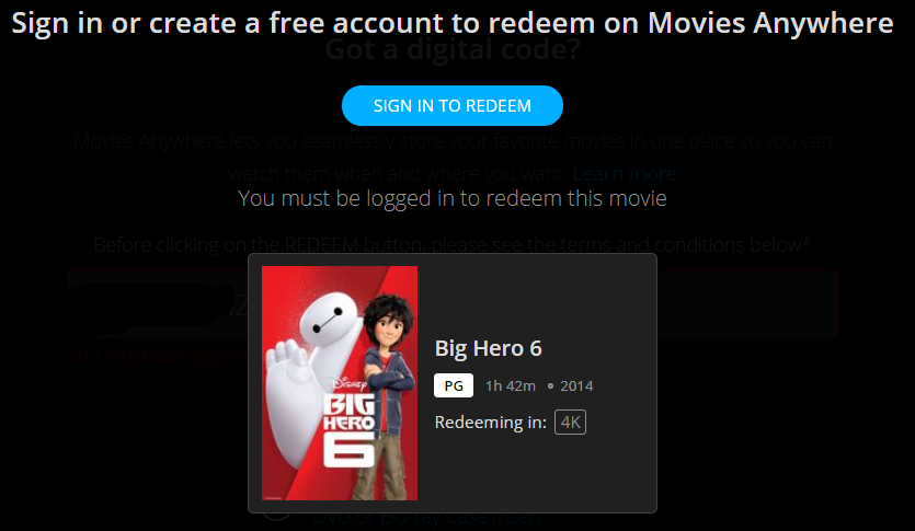 Watch big discount hero 6 free