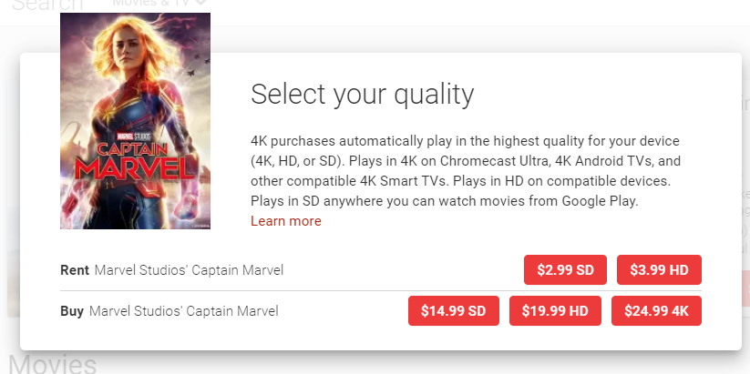 Watch captain 2025 marvel rent