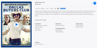 Dallas Buyers Club iTunes HD Digital Code (Redeems in iTunes; HDX Vudu & HD Google TV Transfer Across Movies Anywhere)