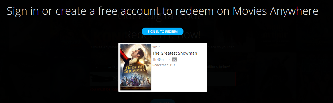 Greatest showman prime hot sale