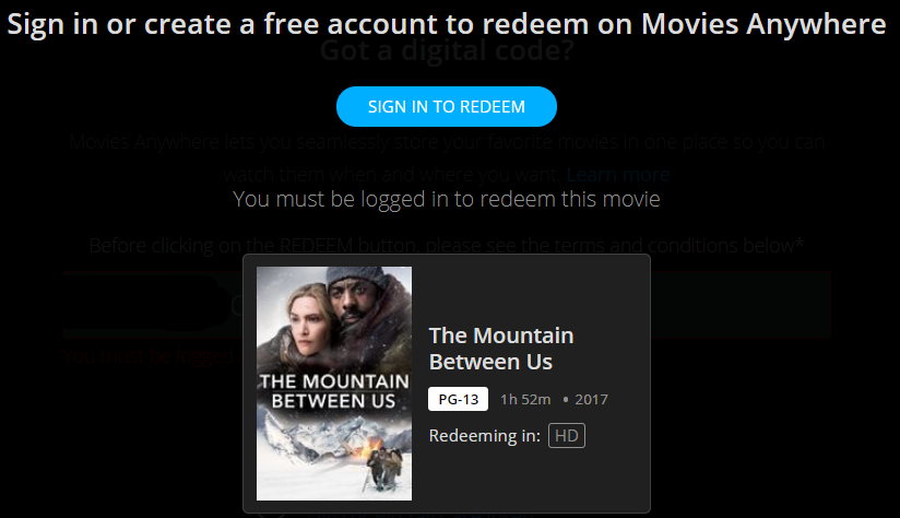 The mountain between us streaming free 2025