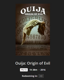 Ouija: Origin of Evil HD Digital Code (2016) (Redeems in Movies Anywhere; HDX Vudu & HD iTunes & HD Google TV Transfer From Movies Anywhere)
