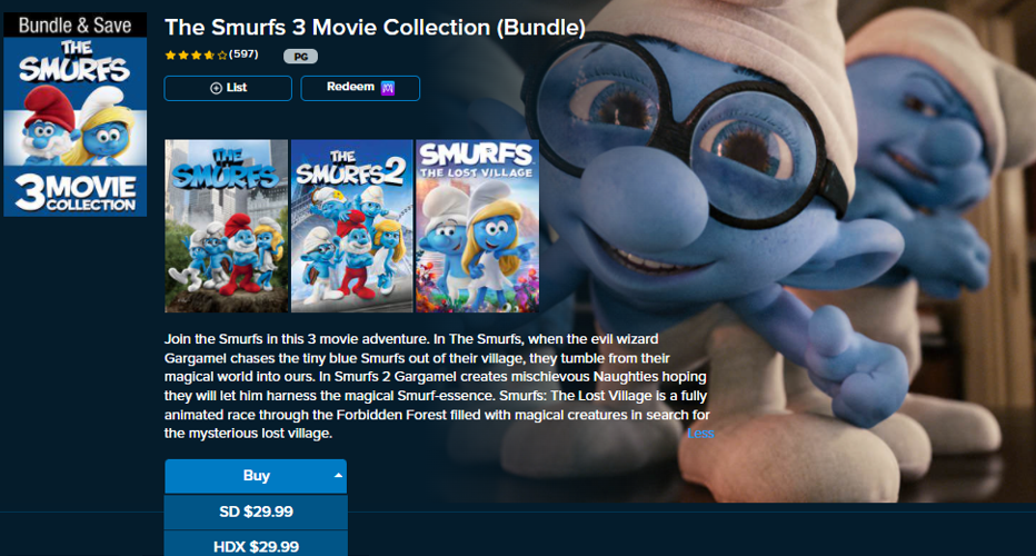 Smurfs 3 movie trailer deals