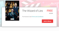 The Wizard of Lies Google TV HD Digital Code