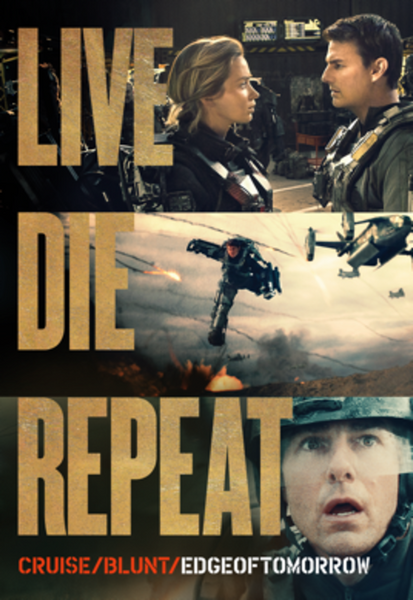 Live Die Repeat: Edge of Tomorrow 4K Digital Code (2014) (Redeems in Movies Anywhere; 4K Vudu Fandango at Home & 4K iTunes Apple TV Transfer From Movies Anywhere)