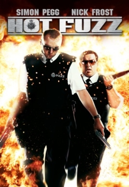 Hot Fuzz iTunes Apple TV 4K Digital Code (2007) (Redeems in iTunes Apple TV; 4K Vudu Fandango at Home Transfers Across Movies Anywhere)