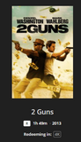 2 Guns 4K Digital Code (2013) (Redeems in Movies Anywhere; UHD Vudu Fandango at Home & 4K iTunes Apple TV Transfer From Movies Anywhere)