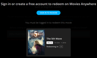 The 5th Wave 4K Digital Code (2016) (Redeems in Movies Anywhere; UHD Vudu Fandango at Home & 4K iTunes Apple TV Transfer From Movies Anywhere)