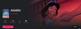 Aladdin Walt Disney Signature Collection Google TV HD Digital Code (1992 animated) (Redeems in Google TV; HD Movies Anywhere & HDX Vudu & HD iTunes Transfer Across Movies Anywhere)