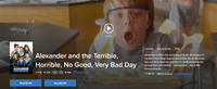 Alexander and the Terrible, Horrible, No Good, Very Bad Day HD Digital Code (2014) (Redeems in Movies Anywhere; HDX Vudu Fandango at Home & HD iTunes Apple TV Transfer From Movies Anywhere)