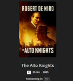 The Alto Knights HD Digital Code (2025) (Redeems in Movies Anywhere; HDX Vudu Fandango at Home & HD iTunes Apple TV Transfer From Movies Anywhere)