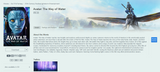 Avatar: The Way of Water 4K Digital Code (2022) (Redeems in Movies Anywhere; 4K Vudu Fandango at Home & 4K iTunes Apple TV Transfer From Movies Anywhere)