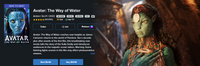 Avatar: The Way of Water 4K Digital Code (2022) (Redeems in Movies Anywhere; 4K Vudu Fandango at Home & 4K iTunes Apple TV Transfer From Movies Anywhere)