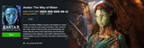 Avatar: The Way of Water 4K Digital Code (2022) (Redeems in Movies Anywhere; 4K Vudu Fandango at Home & 4K iTunes Apple TV Transfer From Movies Anywhere)