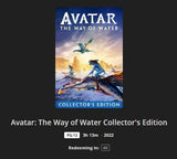 Avatar: The Way of Water Collector's Edition 4K Digital Code (2022) (Redeems in Movies Anywhere; 4K Vudu Fandango at Home Transfers From Movies Anywhere)