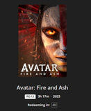 Avatar: Fire and Ash 4K Digital Code (2025) (Redeems in Movies Anywhere; 4K Vudu Fandango at Home & 4K iTunes Apple TV Transfer From Movies Anywhere)
