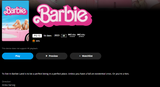 Barbie 4K Digital Code (2023) (Redeems in Movies Anywhere; UHD Vudu & 4K iTunes Transfer From Movies Anywhere)