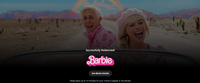 Barbie HD Digital Code (2023) (Redeems in Movies Anywhere; HDX Vudu & HD iTunes Transfer From Movies Anywhere)