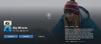 Big Miracle iTunes HD Digital Code (Redeems in iTunes; HDX Vudu Transfers Across Movies Anywhere)