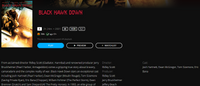 Black Hawk Down 4K Digital Code (2001) (Redeems in Movies Anywhere; UHD Vudu Fandango at Home & 4K iTunes Apple TV Transfer From Movies Anywhere)