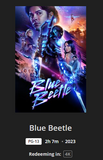 Blue Beetle 4K Digital Code (Redeems in Movies Anywhere; UHD Vudu & 4K iTunes Transfer From Movies Anywhere)