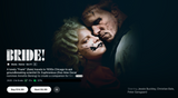 The Bride! HD Digital Code (2026) (Redeems in Movies Anywhere; HDX Vudu Fandango at Home & HD iTunes Apple TV Transfer From Movies Anywhere)