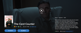 The Card Counter HD Digital Code (2021) (Redeems in Movies Anywhere; HDX Vudu Fandango & HD iTunes Apple TV Transfer From Movies Anywhere)