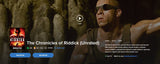 The Riddick 3-Movie Unrated Collection HD Digital Codes (Redeems in Movies Anywhere; HDX Vudu Fandango at Home & HD iTunes Apple TV Transfer From MA)