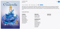 Cinderella (1950 animated - The Walt Disney Signature Collection) Google TV HD Digital Code (Redeems in Google TV; HD Movies Anywhere & HDX Vudu & HD iTunes Transfer Across Movies Anywhere)