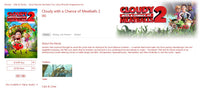 Cloudy With a Chance of Meatballs 2 SD Digital Code (2013) (Redeems in Movies Anywhere; SD Vudu Fandango at Home & SD iTunes Apple TV Transfer From Movies Anywhere) (THIS IS A STANDARD DEFINITION [SD] CODE)
