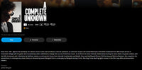 A Complete Unknown 4K Digital Code (2024) (Redeems in Movies Anywhere; 4K Vudu Fandango at Home & 4K iTunes Apple TV Transfer From Movies Anywhere)