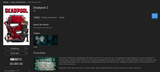 Deadpool 2 4K Digital Code (2018) (Redeems in Movies Anywhere; 4K Vudu Fandango at Home & 4K iTunes Apple TV Transfer From Movies Anywhere)