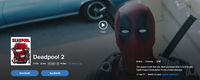 Deadpool 2 4K Digital Code (2018) (Redeems in Movies Anywhere; 4K Vudu Fandango at Home & 4K iTunes Apple TV Transfer From Movies Anywhere)
