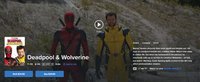 Deadpool & Wolverine 4K Digital Code (2024) (Redeems in Movies Anywhere; UHD Vudu Fandango at Home & 4K iTunes Apple TV Transfer From Movies Anywhere)