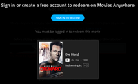 The Die Hard 5-Film Collection HD Digital Codes (Redeems in Movies Anywhere; HDX Vudu Fandango at Home & HD iTunes Apple TV Transfer From Movies Anywhere) (5 Movies, 5 Codes)