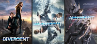 The Divergent Series Trilogy 3-Movie Collection Vudu HDX or Google TV HD Digital Code (3 Movies, 1 Code)