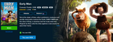 Early Man Vudu Fandango at Home HDX Digital Code (2018)