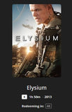 Elysium 4K Digital Code (2013) (Redeems in Movies Anywhere; 4K Vudu Fandango at Home & 4K iTunes Apple TV Transfer From Movies Anywhere)