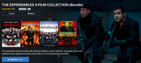 The Expendables 4-Movie Collection UHD Vudu Digital Code (4 Movies, 1 Code)