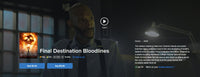 Final Destination Bloodlines 4K Digital Code (2025) (Redeems in Movies Anywhere; 4K Vudu Fandango at Home & 4K iTunes Apple TV Transfer From Movies Anywhere)