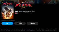 The Flash 4K Digital Code (2023) (Redeems in Movies Anywhere; UHD Vudu & 4K iTunes & 4K Google TV Transfer From Movies Anywhere)