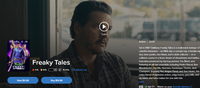 Freaky Tales Vudu Fandango at Home HDX Digital Code (2025)