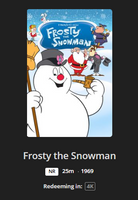 Frosty the Snowman 4K Digital Code (1969) (Redeems in Movies Anywhere; 4K Vudu Fandango at Home & 4K iTunes Apple TV Transfer From Movies Anywhere)