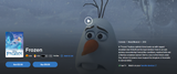 Frozen HD Digital Code (2013) (Redeems in Movies Anywhere; HDX Vudu Fandango & HD iTunes Apple TV Transfer From Movies Anywhere)