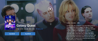 Galaxy Quest Vudu Fandango at Home 4K Digital Code (1999)