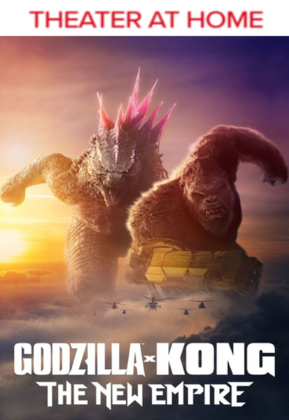 Godzilla x Kong: The New Empire 4K Digital Code (2024) (Redeems in Movies Anywhere; UHD Vudu Fandango at Home & 4K iTunes Apple TV Transfer From Movies Anywhere)