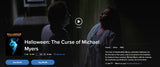 Halloween: The Curse of Michael Myers Vudu Fandango at Home HDX Digital Code (1995 Theatrical Version)