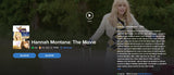 Hannah Montana The Movie HD Digital Code (2009) (Redeems in Movies Anywhere; HDX Vudu Fandango at Home & HD iTunes Apple TV Transfer From Movies Anywhere)