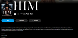 Him 4K Digital Code (2025) (Redeems in Movies Anywhere; 4K Vudu Fandango at Home & 4K iTunes Apple TV Transfer From Movies Anywhere)